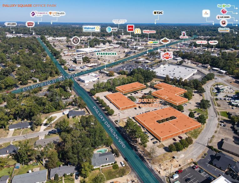 3800 Paluxy Dr, Tyler, TX à louer - Photo du bâtiment - Image 2 de 8