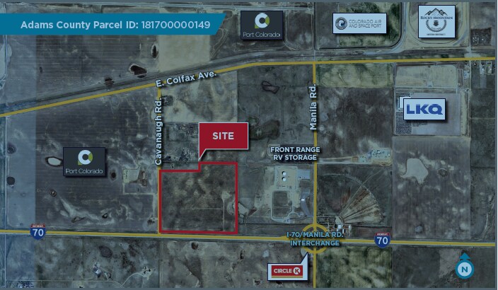 NE Corner of Cavanaugh Rd and I-70, Aurora, CO for sale - Building Photo - Image 1 of 1