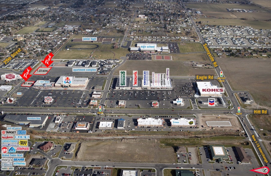 2909 S 25th E, Idaho Falls, ID for sale - Aerial - Image 3 of 7