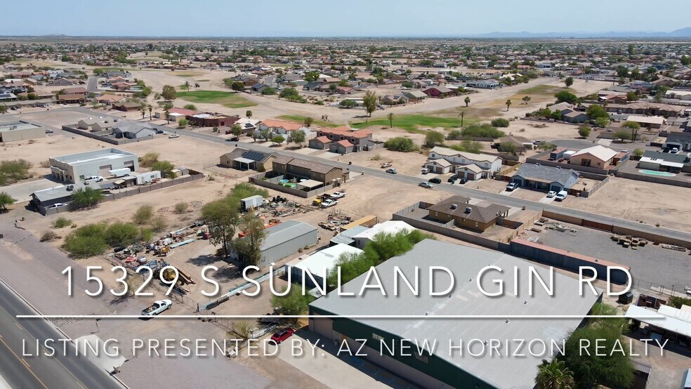 15329 S Sunland Gin Rd, Arizona City, AZ à vendre - Vidéo sur l’inscription commerciale - Image 2 de 28