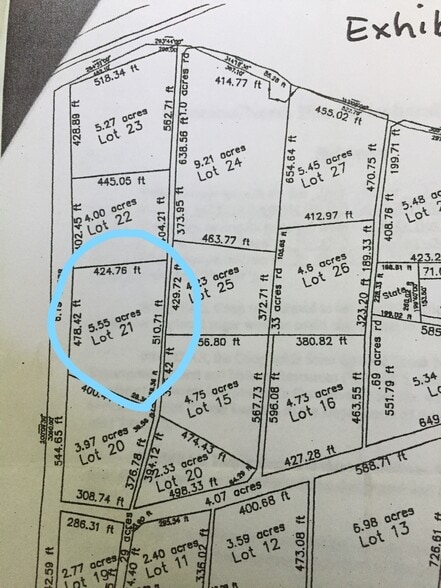lower cane haul rd, Paauilo, HI for sale - Plat Map - Image 2 of 5