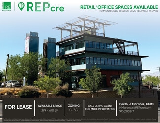 More details for 110 Montecillo Blvd, El Paso, TX - Office, Retail for Lease