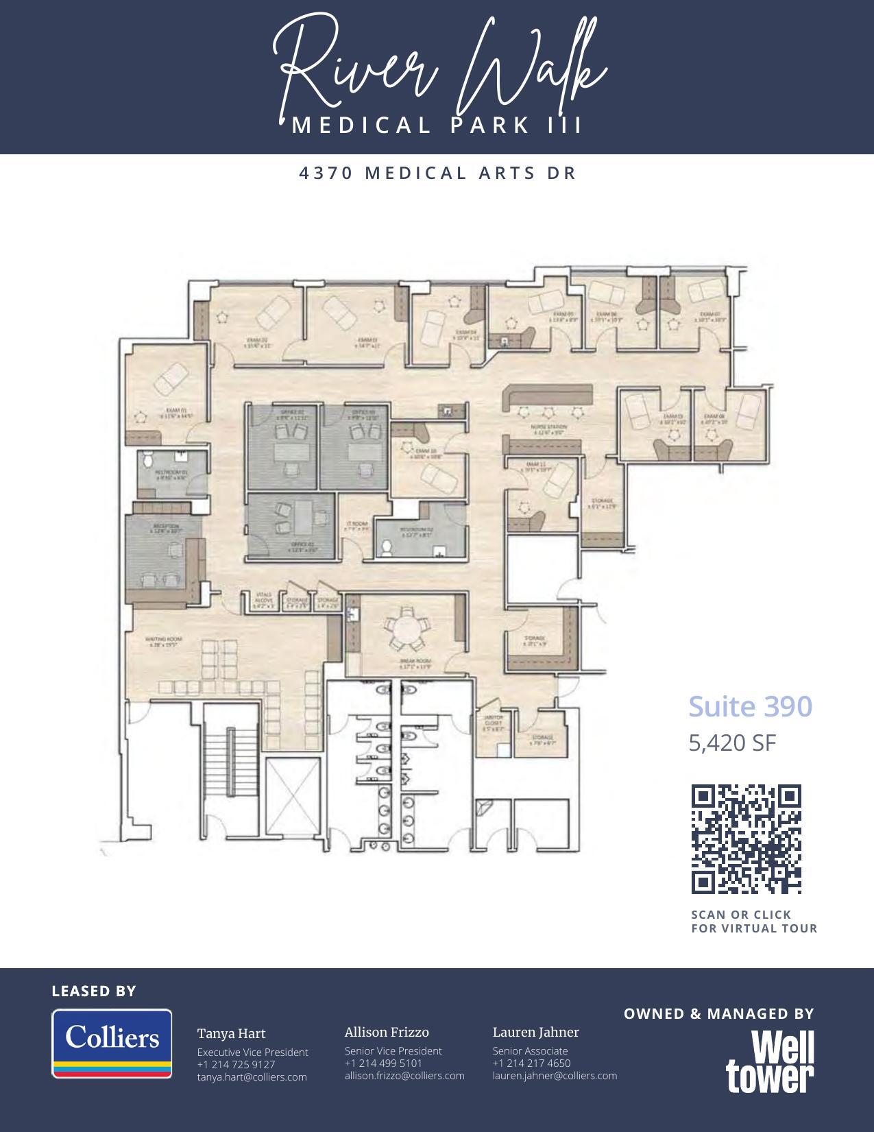 4370 Medical Arts Dr, Flower Mound, TX for lease Floor Plan- Image 1 of 1