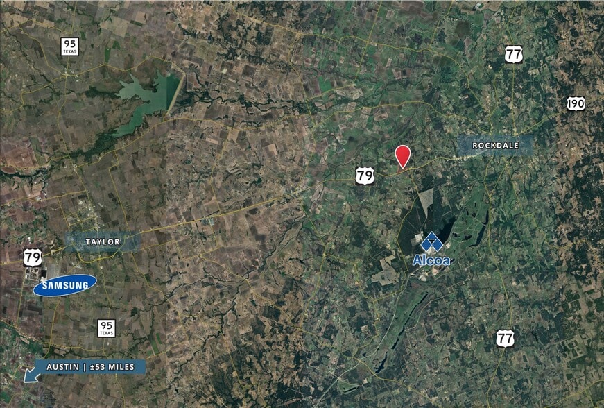 4700 US HWY 79, Rockdale, TX for lease - Aerial - Image 3 of 3