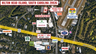 435 William Hilton Pkwy, Hilton Head Island, SC - Aerial map view - Image1