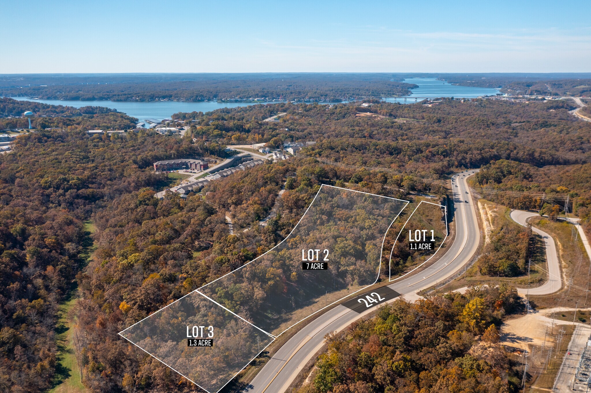 Lot 1 242 hwy, Lake Ozark, MO à vendre Aérien- Image 1 de 7