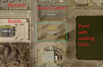 3XX 10th S., Waite Park, MN - aerial  map view