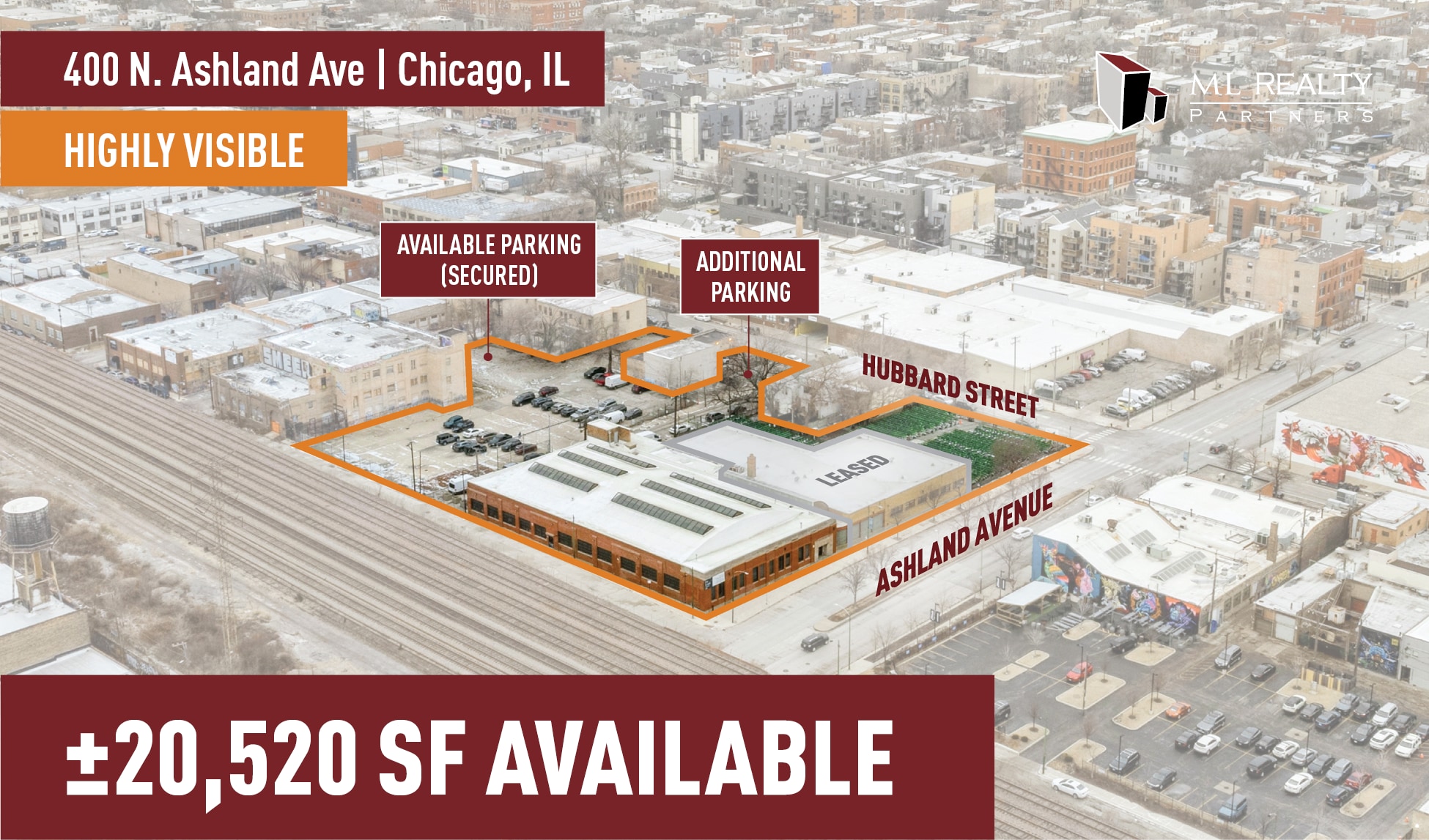 400 N Ashland Ave, Chicago, IL for lease Interior Photo- Image 1 of 6