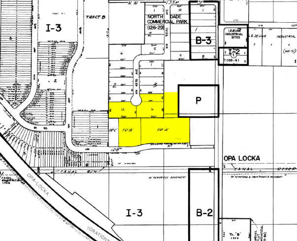 4355 NW 128th St, Opa-locka, FL for lease - Plat Map - Image 3 of 7