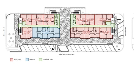 557 Fairhope Ave, Fairhope, AL à louer Plan d’étage- Image 1 de 1