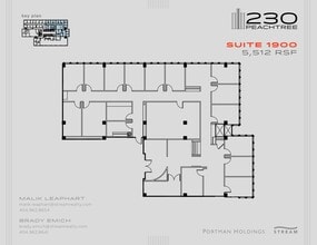 230 Peachtree St NW, Atlanta, GA for lease Floor Plan- Image 1 of 1