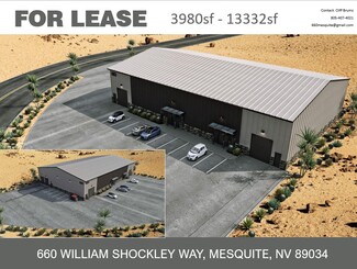 Plus de détails pour 660 William Shockley Way, Mesquite, NV - Industriel à louer