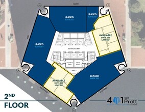 401 E Pratt St, Baltimore, MD for lease Floor Plan- Image 1 of 1