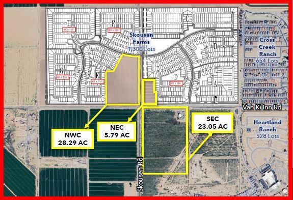 NW Skousen Rd & Vah Ki Inn Rd, Coolidge, AZ à vendre - Photo du bâtiment - Image 1 de 1