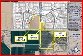 Plus de détails pour NW Skousen Rd & Vah Ki Inn Rd, Coolidge, AZ - Terrain à vendre