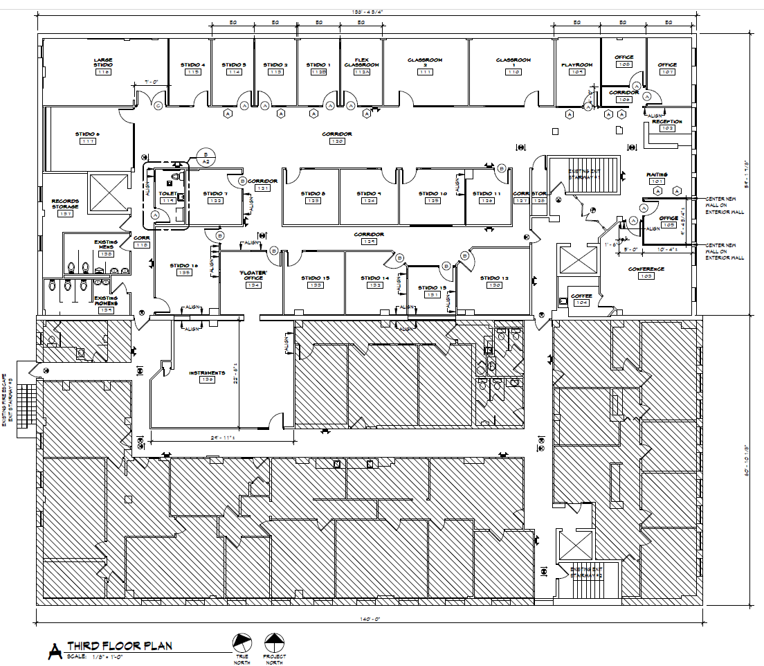 610-616 S Main St, Tulsa, OK à louer Plan d’étage- Image 1 de 1