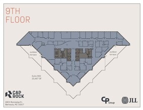 6903 Rockledge Dr, Bethesda, MD à louer Plan d’étage- Image 1 de 1