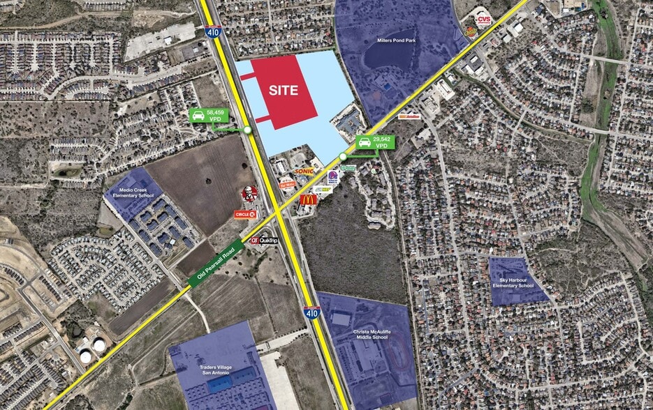 15.72 AC SW 410 loop, San Antonio, TX à vendre - Photo du bâtiment - Image 2 de 5