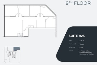 401 W A St, San Diego, CA à louer Plan d’étage- Image 1 de 1