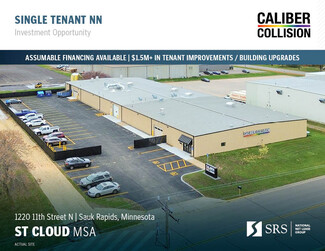 Plus de détails pour 1220 11th St N, Sauk Rapids, MN - Industriel à vendre