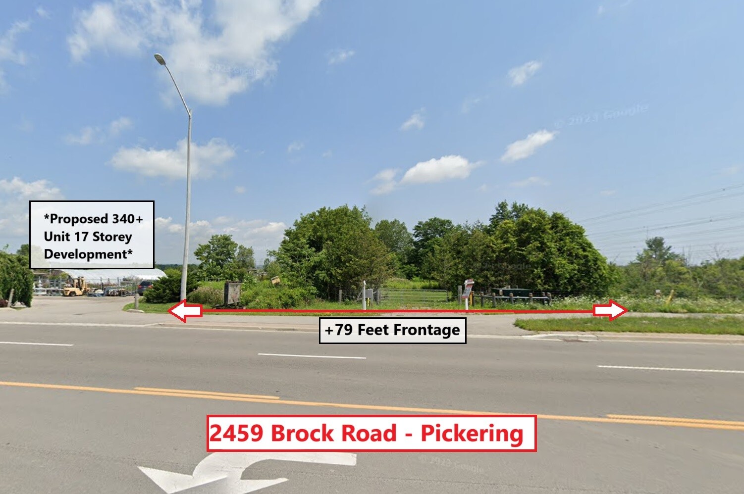 2459 Brock Rd, Pickering, ON à vendre Photo du bâtiment- Image 1 de 28