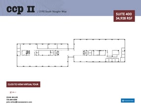 3131 S Vaughn Way, Aurora, CO for lease Floor Plan- Image 1 of 2