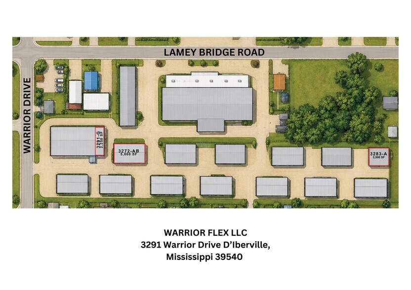 3291 Warrior Dr, D'Iberville, MS à louer - Photo du bâtiment - Image 2 de 9