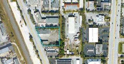 281 Old Dixie Hwy, Jupiter, FL - AERIAL  map view