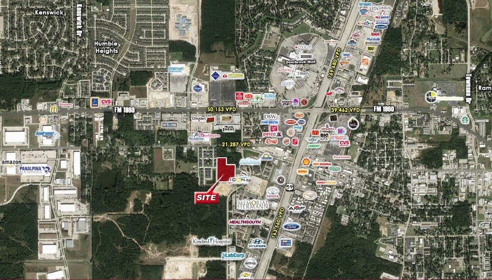 FM 1960, Humble, TX à vendre - Aérien - Image 3 de 4