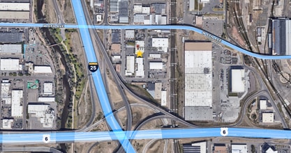 777-781 Umatilla St, Denver, CO - Aérien  Vue de la carte