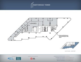 5757 Alpha Rd, Dallas, TX à louer Plan d’étage- Image 1 de 1