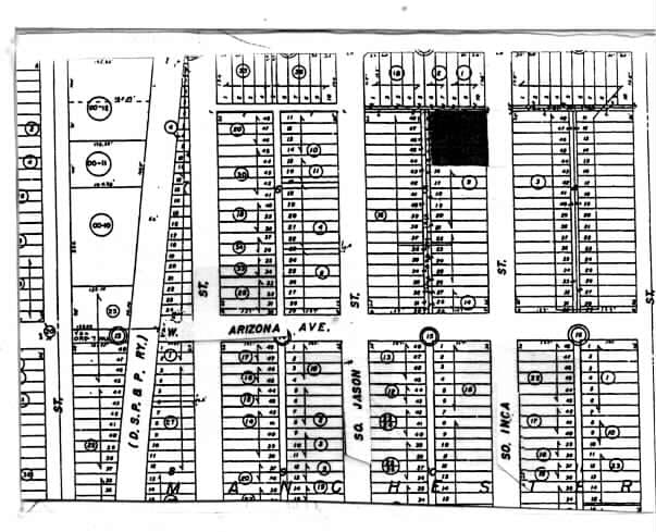 1125 S Inca St, Denver, CO for lease - Plat Map - Image 2 of 15