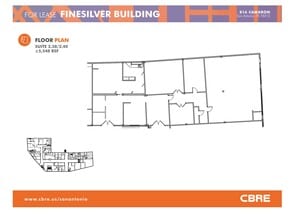 816 Camaron St, San Antonio, TX for lease Floor Plan- Image 1 of 1