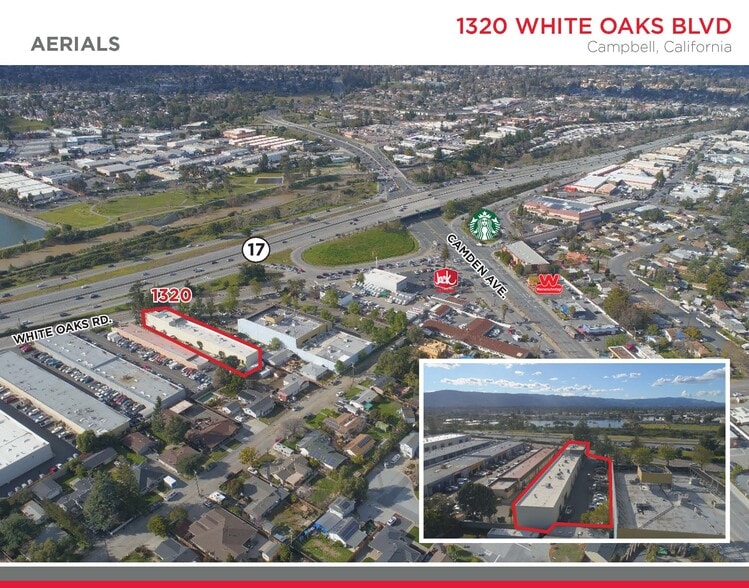 1320-1330 White Oaks Rd, Campbell, CA à louer - Photo du bâtiment - Image 2 de 3