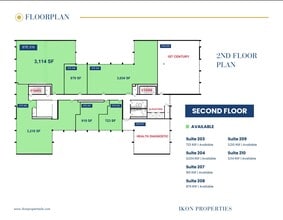17835 Ventura Blvd, Encino, CA à louer Plan d’étage- Image 1 de 1