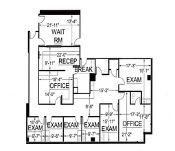 4510 Brockton Ave, Riverside, CA à louer Plan d’étage- Image 1 de 3