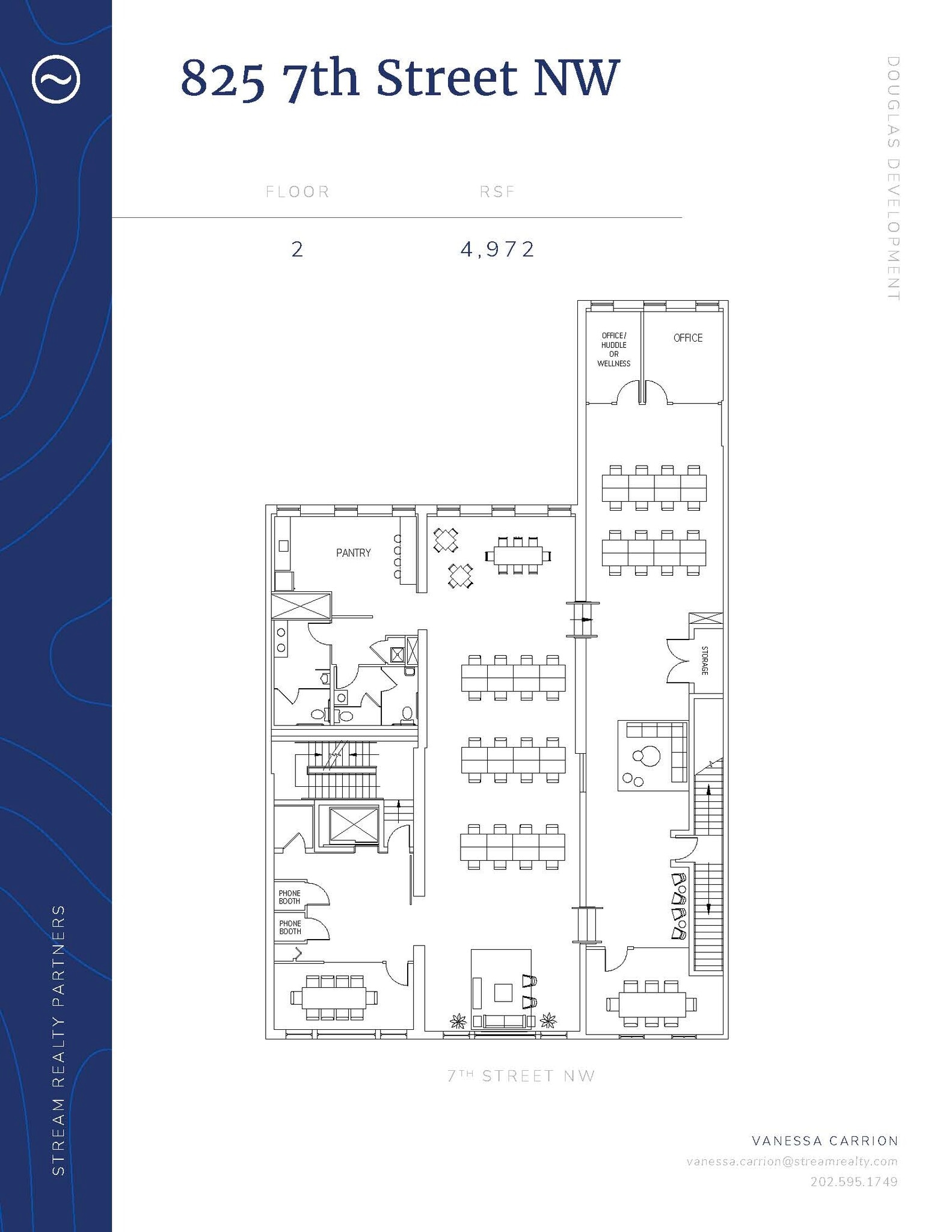 825-829 7th St NW, Washington, DC for lease Floor Plan- Image 1 of 1