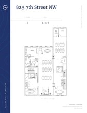 825-829 7th St NW, Washington, DC for lease Floor Plan- Image 1 of 1