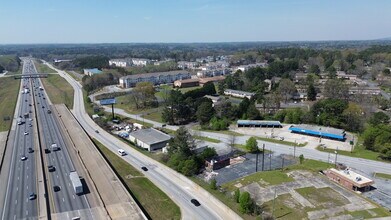 6658 Hillandale Dr, Lithonia, GA - Aérien  Vue de la carte