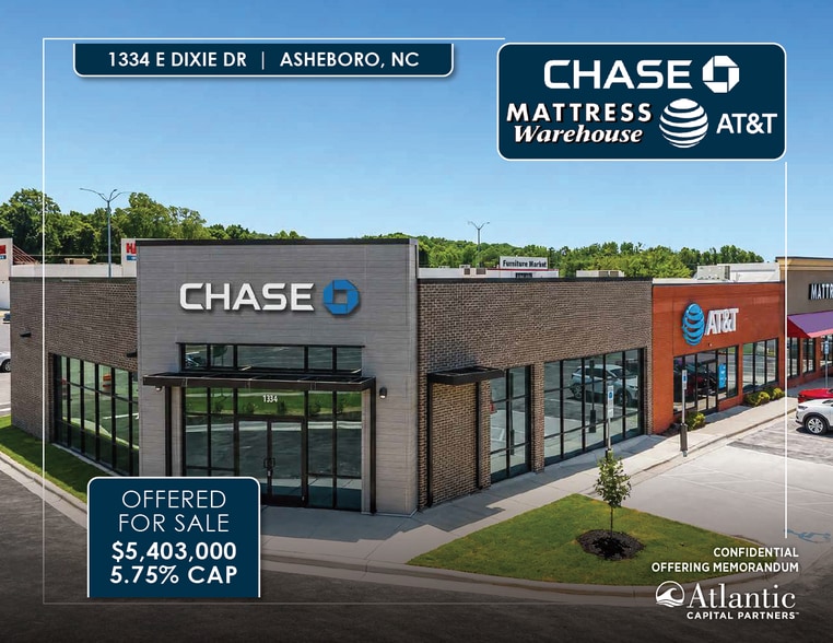 1334 E Dixie Dr, Asheboro, NC for sale - Building Photo - Image 1 of 5