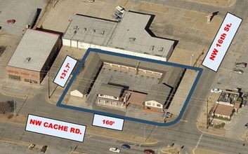 1601 NW Cache Rd, Lawton, OK - Aerial  map view