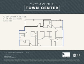 7400 E 29th Ave, Denver, CO à louer Plan d’étage- Image 1 de 1