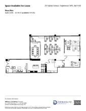 270 Sylvan Ave, Englewood Cliffs, NJ à louer Plan d’étage- Image 1 de 1