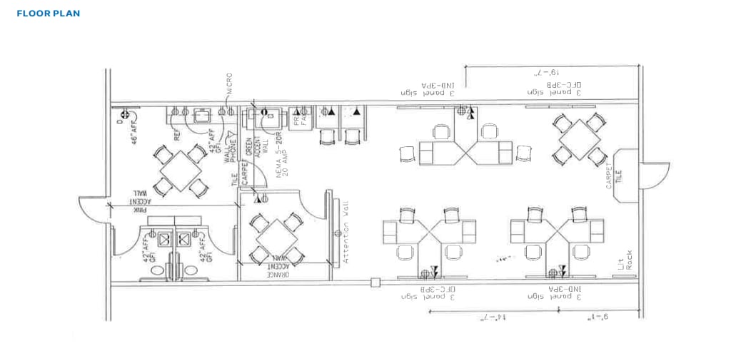 1301-1365 S Park St, Carrollton, GA for lease Floor Plan- Image 1 of 1