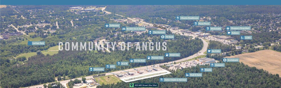 305 Mill St, Angus, ON à vendre - Photo du bâtiment - Image 2 de 7