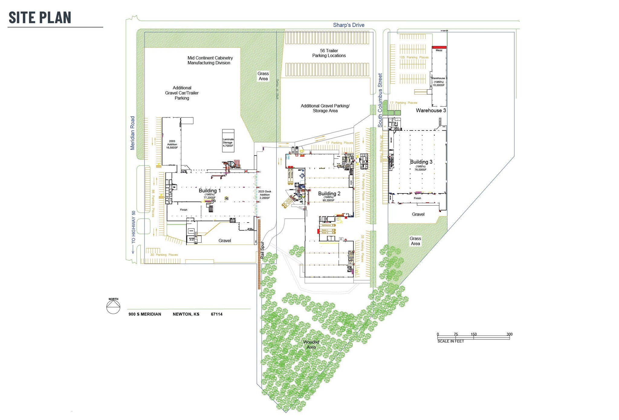 900 S Meridian Rd, Newton, KS for lease Site Plan- Image 1 of 5