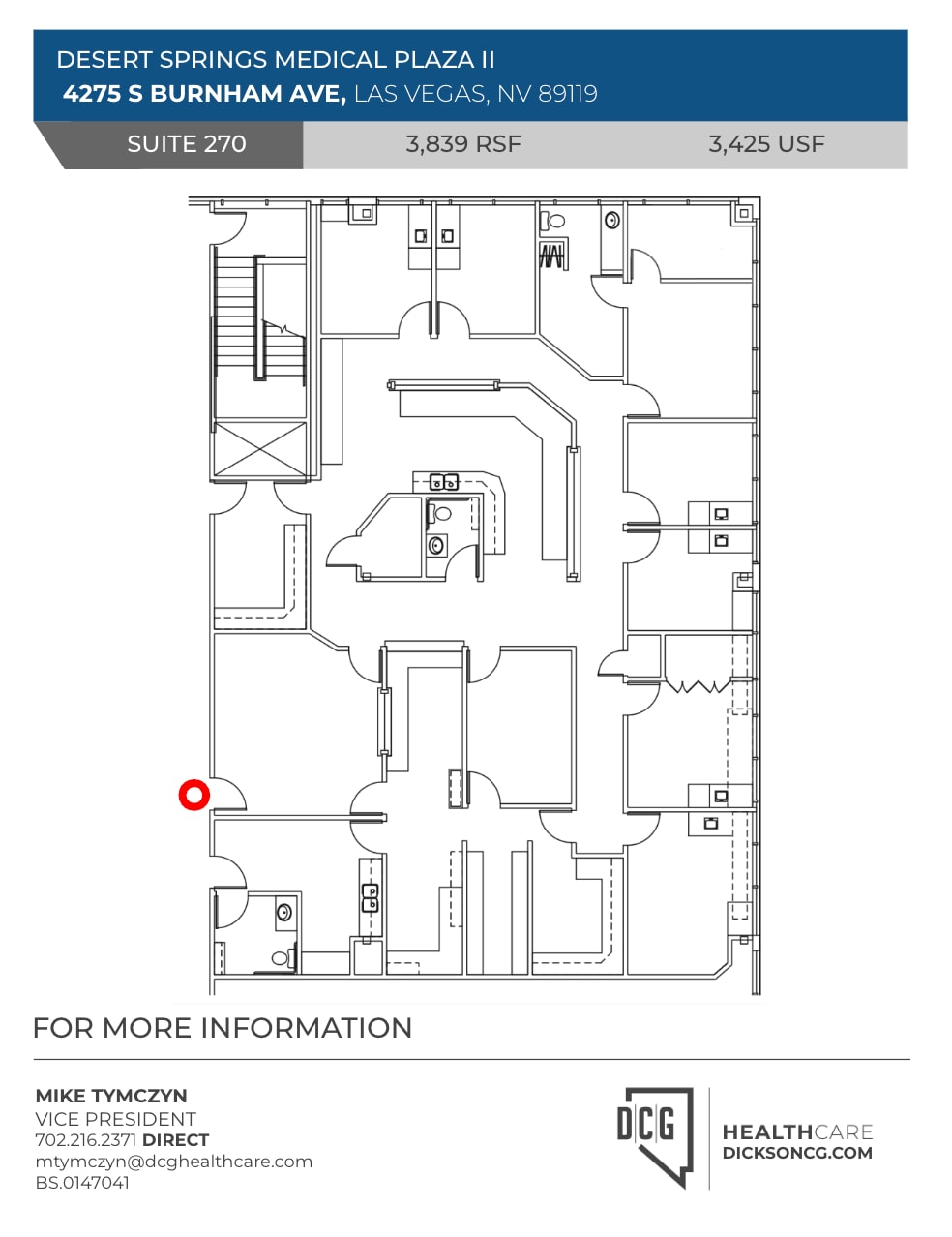 4275 S Burnham Ave, Las Vegas, NV à louer Plan d’étage- Image 1 de 1