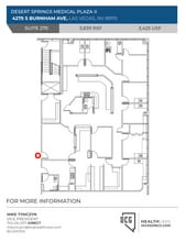 4275 S Burnham Ave, Las Vegas, NV à louer Plan d’étage- Image 1 de 1