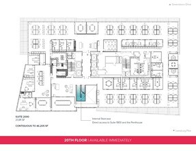 8350 Broad St, McLean, VA à louer Plan d’étage- Image 2 de 15