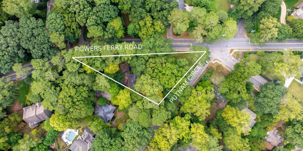 35 Putnam Cir NE, Atlanta, GA for sale - Aerial - Image 2 of 4